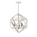 Dainolite Canada - Three Light Chandelier - Archello - Matte White- Union Lighting Luminaires Decor
