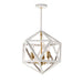 Dainolite Canada - Three Light Chandelier - Archello - White- Union Lighting Luminaires Decor
