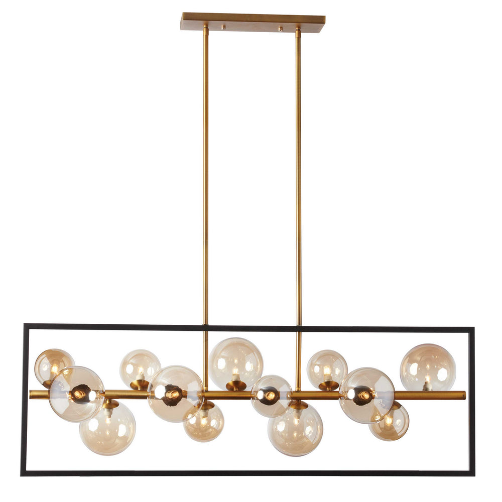Dainolite Canada - 13 Light Pendant - Glasgow - Vintage Bronze- Union Lighting Luminaires Decor