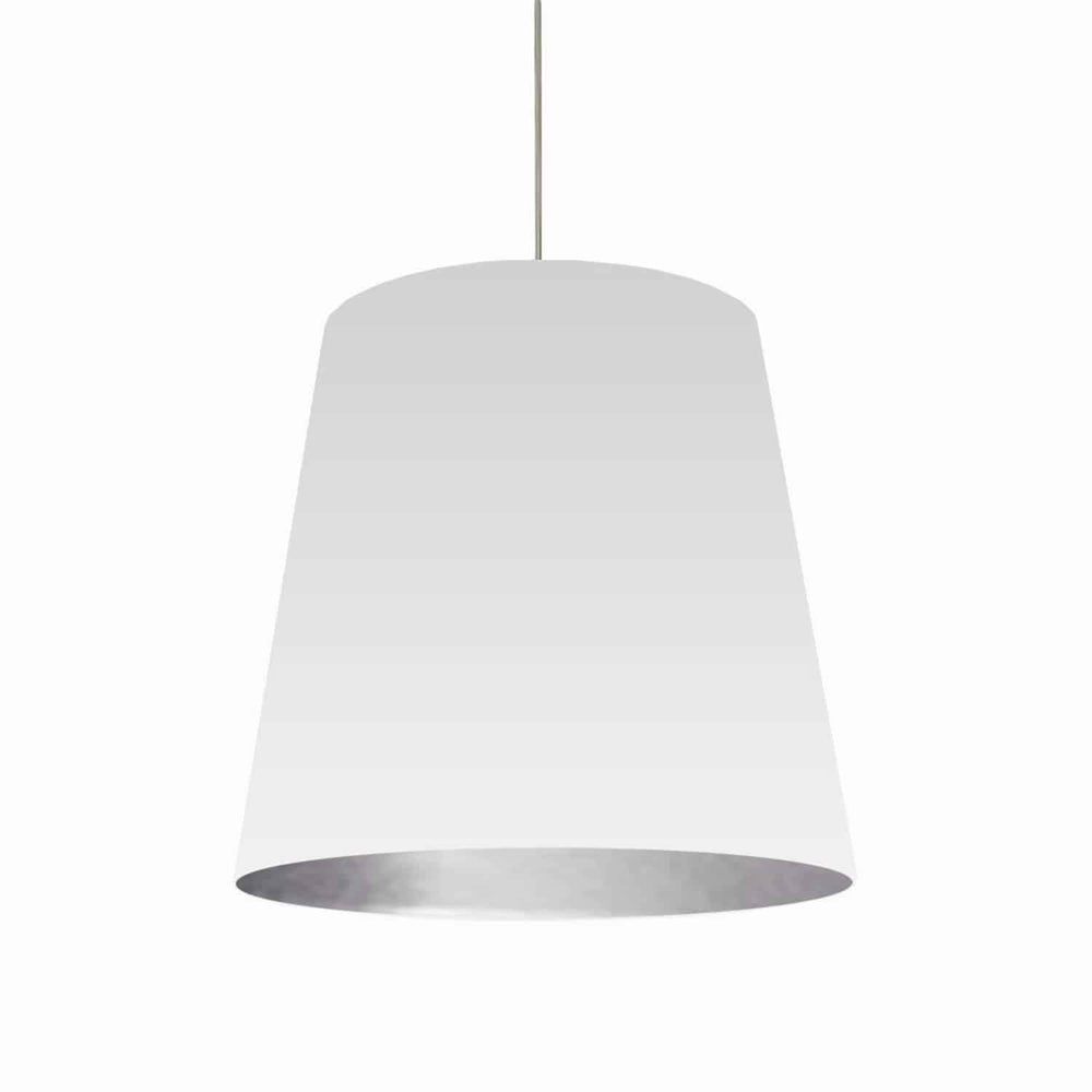 Dainolite Canada - One Light Pendant - Oversized Drum - White- Union Lighting Luminaires Decor