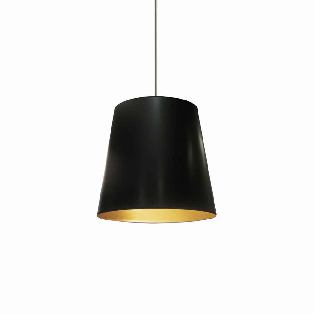 Dainolite Canada - One Light Pendant - Oversized Drum - Black- Union Lighting Luminaires Decor