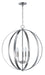 Maxim - Five Light Chandelier - Provident - Satin Nickel- Union Lighting Luminaires Decor