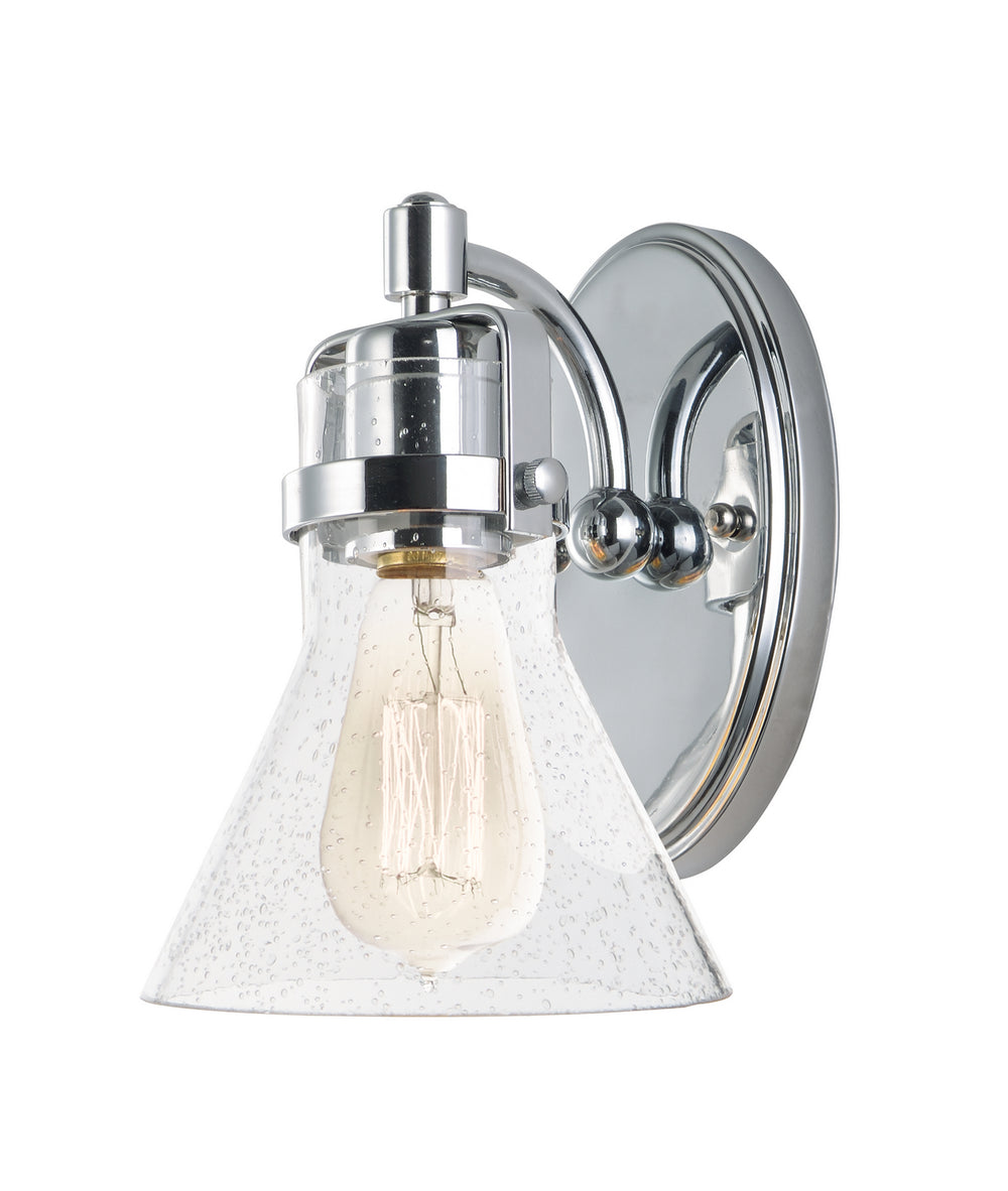Maxim - One Light Wall Sconce - Seafarer - Polished Chrome- Union Lighting Luminaires Decor