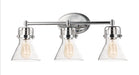 Maxim - Three Light Bath Vanity - Seafarer - Polished Chrome- Union Lighting Luminaires Decor