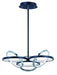 ET2 - LED Pendant - Gyro II - Black / Polished Chrome- Union Lighting Luminaires Decor