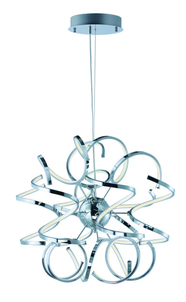 ET2 - LED Pendant - Chaos - Polished Chrome- Union Lighting Luminaires Decor