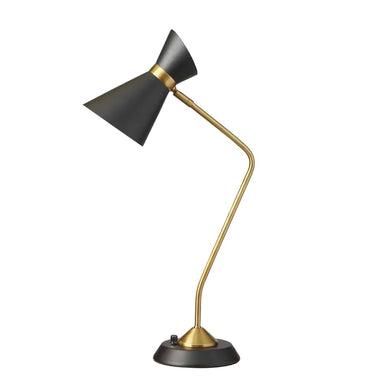 Dainolite Canada - One Light Table Lamp - Mid Century Modern - Vintage Bronze- Union Lighting Luminaires Decor
