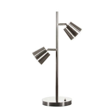 Dainolite Canada - LED Table Lamp - Modern - Satin Chrome- Union Lighting Luminaires Decor