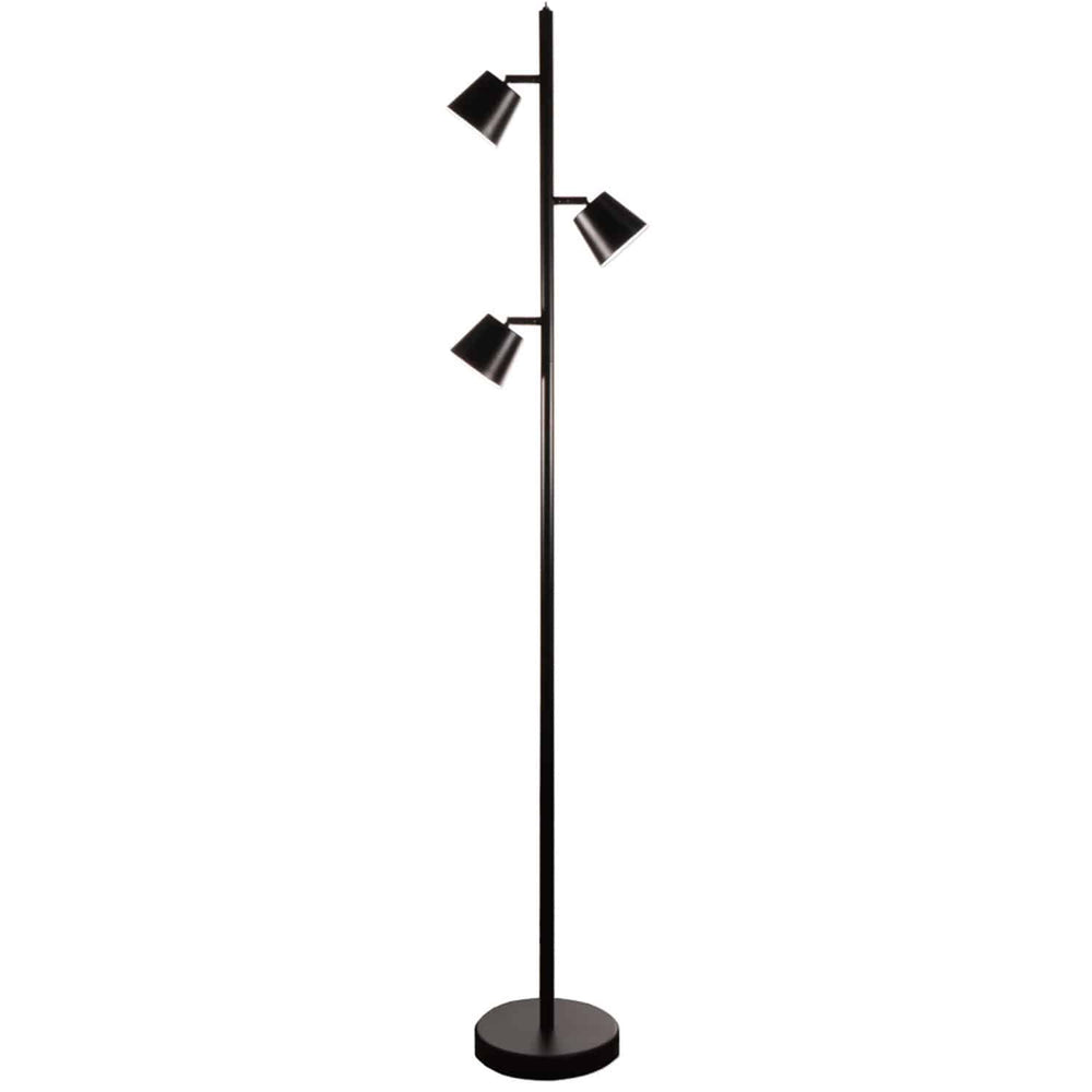Dainolite Canada - LED Floor Lamp - Modern - Black- Union Lighting Luminaires Decor