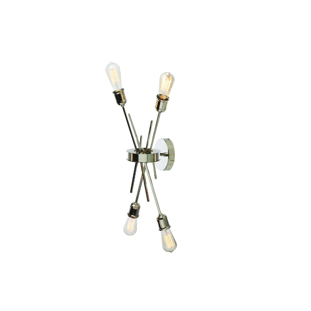 Dainolite Canada - Four Light Wall Sconce - Nebraska - Polished Chrome- Union Lighting Luminaires Decor