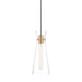 Mitzi Canada - One Light Pendant - Anya - Aged Brass- Union Lighting Luminaires Decor