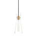 Mitzi Canada - One Light Pendant - Anya - Aged Brass- Union Lighting Luminaires Decor