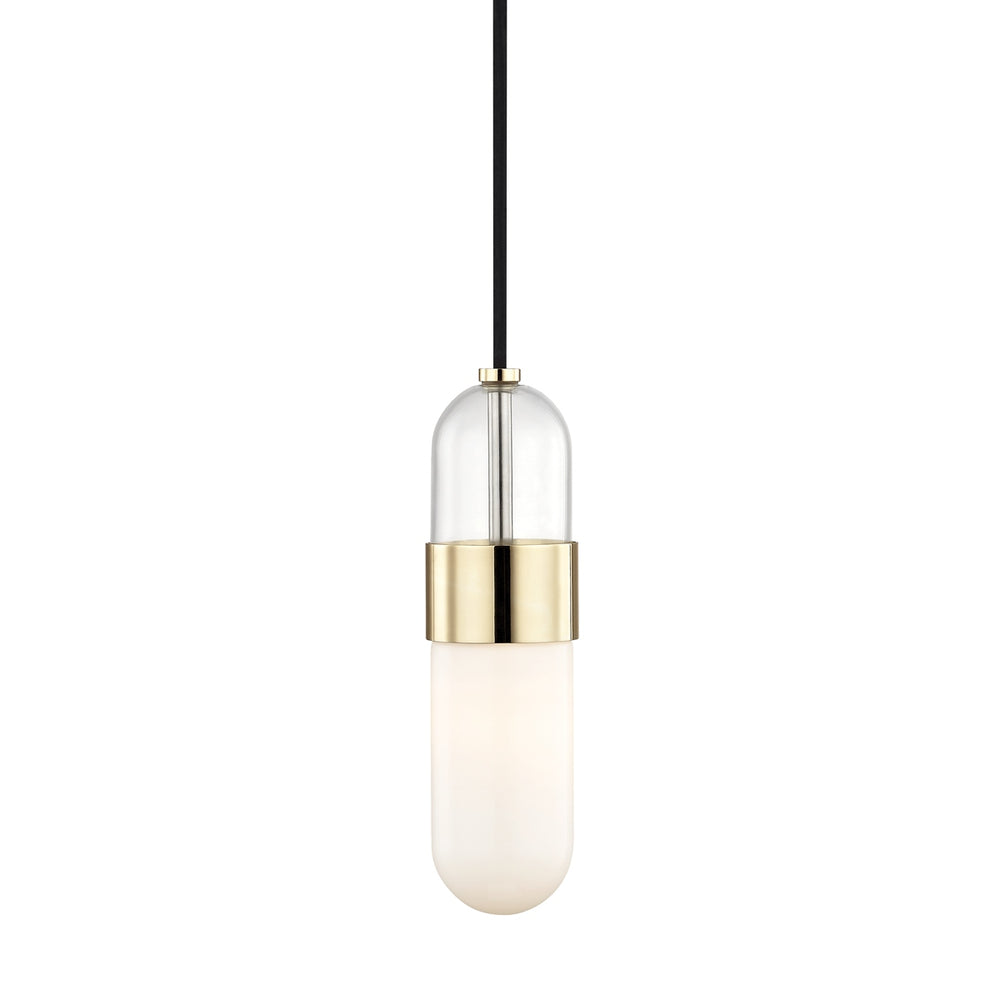 Mitzi Canada - LED Pendant - Emilia - Polished Brass- Union Lighting Luminaires Decor