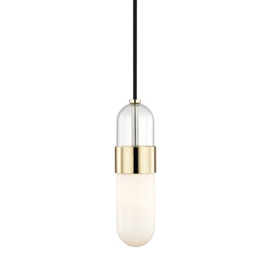 Mitzi Canada - LED Pendant - Emilia - Polished Brass- Union Lighting Luminaires Decor