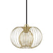 Mitzi - One Light Pendant - Jasmine - Polished Brass- Union Lighting Luminaires Decor