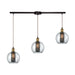 ELK Home - Three Light Pendant - Bremington - Oil Rubbed Bronze- Union Lighting Luminaires Decor