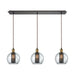 ELK Home - Three Light Pendant - Bremington - Oil Rubbed Bronze- Union Lighting Luminaires Decor