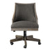 Uttermost - Desk Chair - Aidrian - Polished Nickel- Union Lighting Luminaires Decor