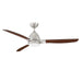 Kendal Canada - 52"Ceiling Fan - Eris - Satin Nickel- Union Lighting Luminaires Decor