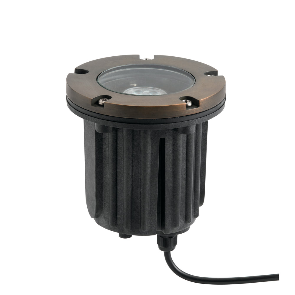 Kichler Canada - One Light Inground - Centennial Brass- Union Lighting Luminaires Decor