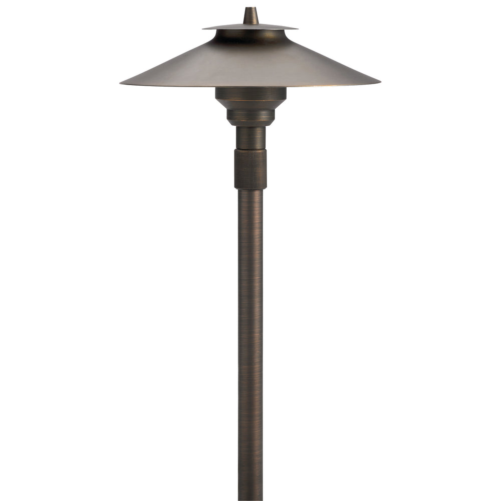 Kichler Canada - One Light Path Light - Centennial Brass- Union Lighting Luminaires Decor