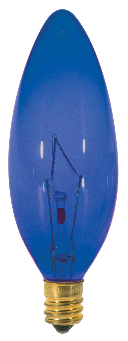 Satco Canada - Light Bulb - Transparent Blue- Union Lighting Luminaires Decor