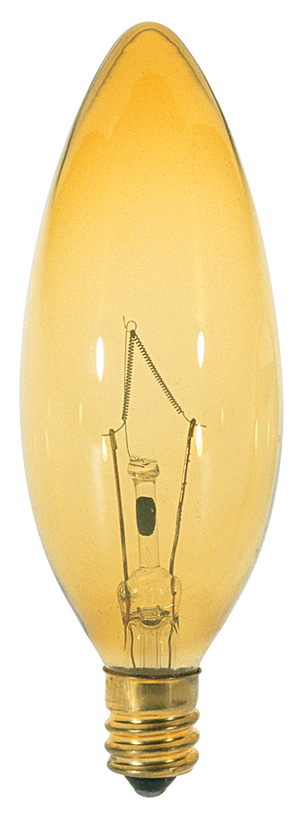 Satco Canada - Light Bulb - Transparent Amber- Union Lighting Luminaires Decor