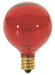 Satco Canada - Light Bulb - Transparent Red- Union Lighting Luminaires Decor