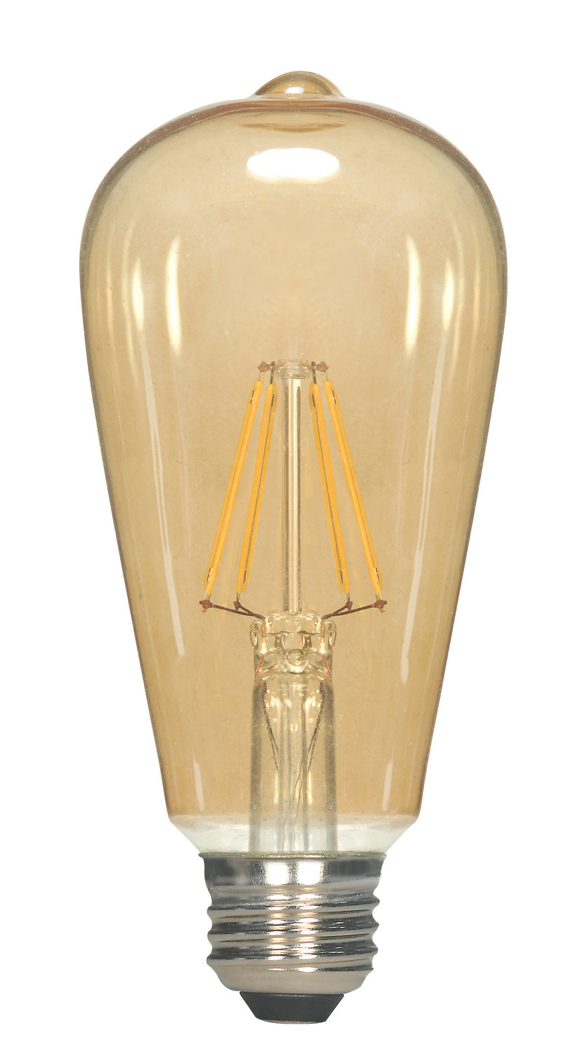 Satco Canada - Light Bulb - Transparent Amber- Union Lighting Luminaires Decor