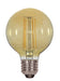 Satco Canada - Light Bulb - Transparent Amber- Union Lighting Luminaires Decor