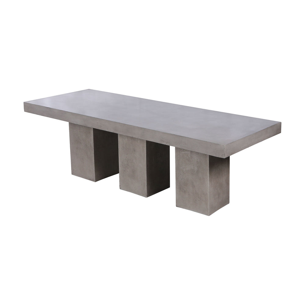 ELK Home - Outdoor Dining Table - Kingston - Polished Concrete- Union Lighting Luminaires Decor