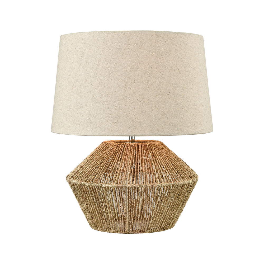 ELK Home - One Light Table Lamp - Vavda - Natural- Union Lighting Luminaires Decor