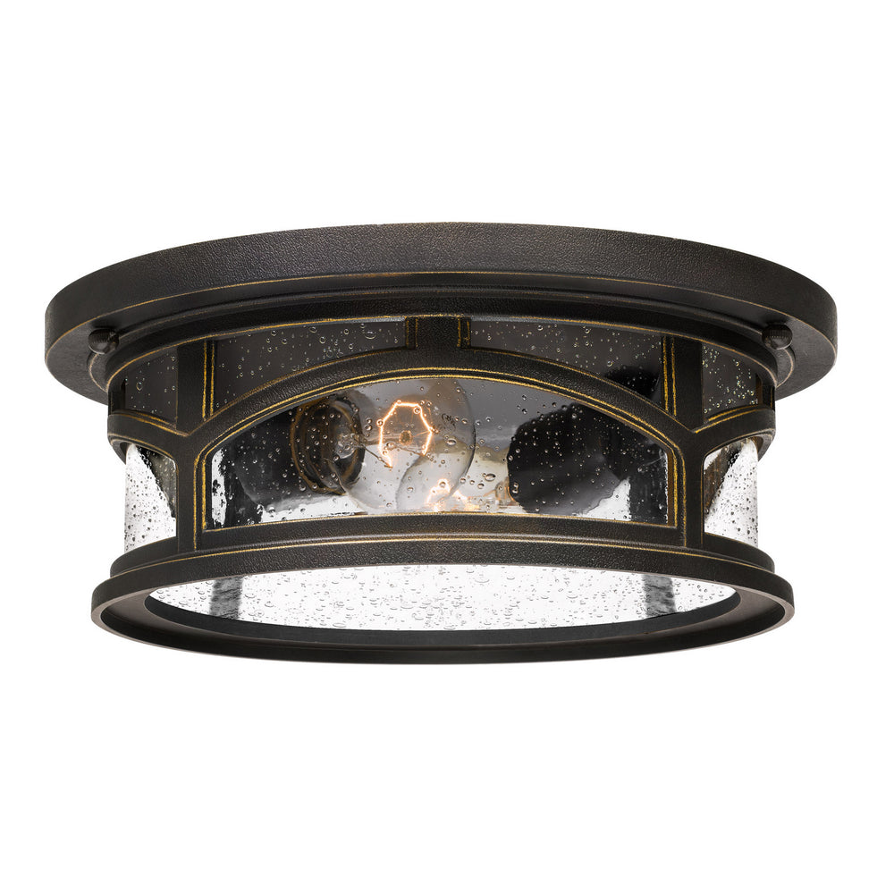 Quoizel - Two Light Outdoor Flush Mount - Marblehead - Palladian Bronze- Union Lighting Luminaires Decor