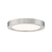 Quoizel - LED Flush Mount - Outskirts - Brushed Nickel- Union Lighting Luminaires Decor