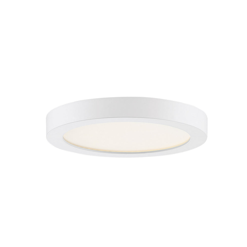Quoizel - LED Flush Mount - Outskirts - Matte White- Union Lighting Luminaires Decor