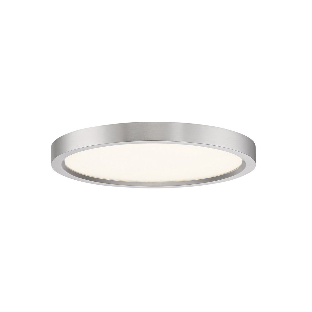 Quoizel - LED Flush Mount - Outskirts - Brushed Nickel- Union Lighting Luminaires Decor
