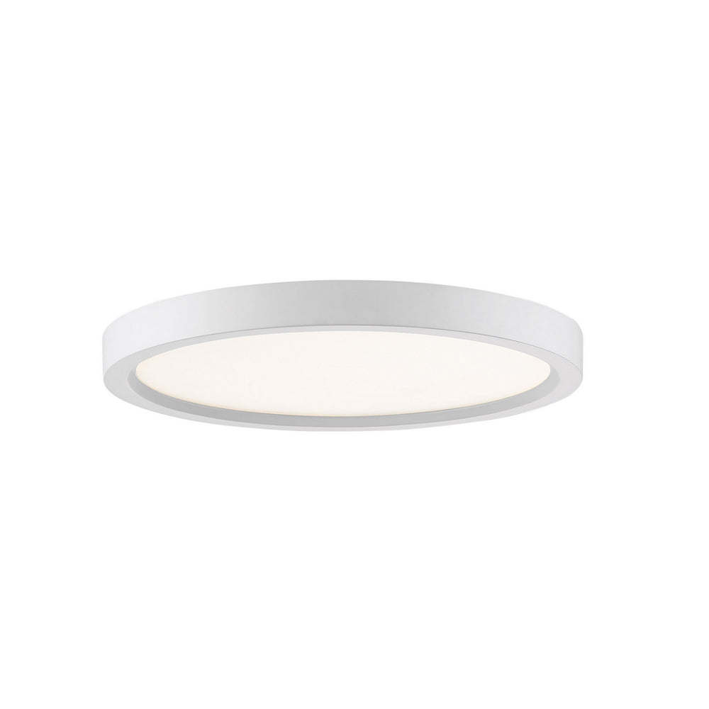 Quoizel - LED Flush Mount - Outskirts - Matte White- Union Lighting Luminaires Decor