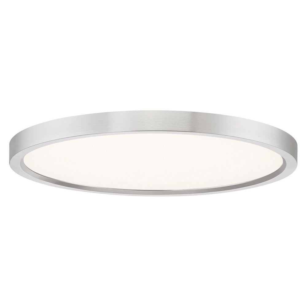 Quoizel - LED Flush Mount - Outskirts - Brushed Nickel- Union Lighting Luminaires Decor