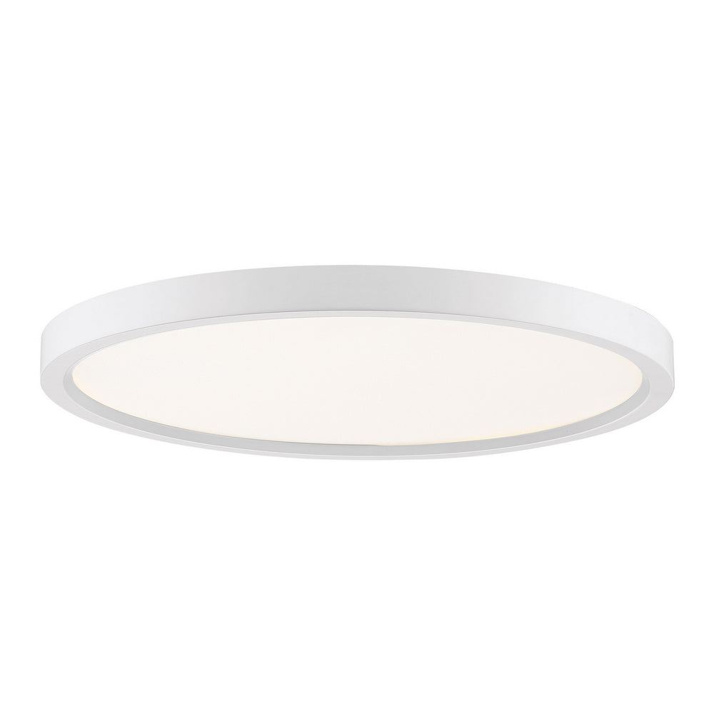 Quoizel - LED Flush Mount - Outskirts - Matte White- Union Lighting Luminaires Decor