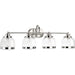 Progress Canada - Four Light Bath - Judson - Polished Nickel- Union Lighting Luminaires Decor