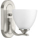 Progress Canada - One Light Bath Bracket - Laird - Brushed Nickel- Union Lighting Luminaires Decor
