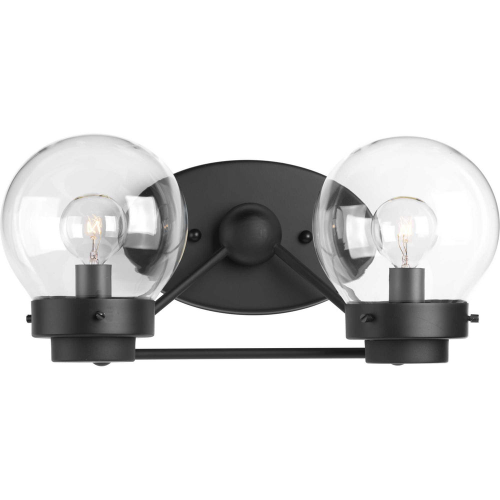 Progress Canada - Two Light Bath - Spatial - Black- Union Lighting Luminaires Decor