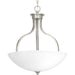 Progress Canada - Three Light Pendant - Laird - Brushed Nickel- Union Lighting Luminaires Decor