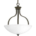 Progress Canada - Three Light Pendant - Laird - Antique Bronze- Union Lighting Luminaires Decor