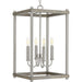 Progress Canada - Four Light Pendant - Fontayne - Brushed Nickel- Union Lighting Luminaires Decor