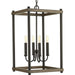 Progress Canada - Four Light Pendant - Fontayne - Antique Bronze- Union Lighting Luminaires Decor