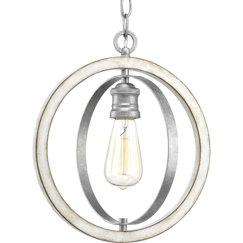 Progress Canada - One Light Mini Pendant - Conestee - Galvanized- Union Lighting Luminaires Decor