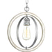 Progress Canada - One Light Mini Pendant - Conestee - Galvanized- Union Lighting Luminaires Decor