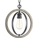 Progress Canada - One Light Mini Pendant - Conestee - Graphite- Union Lighting Luminaires Decor