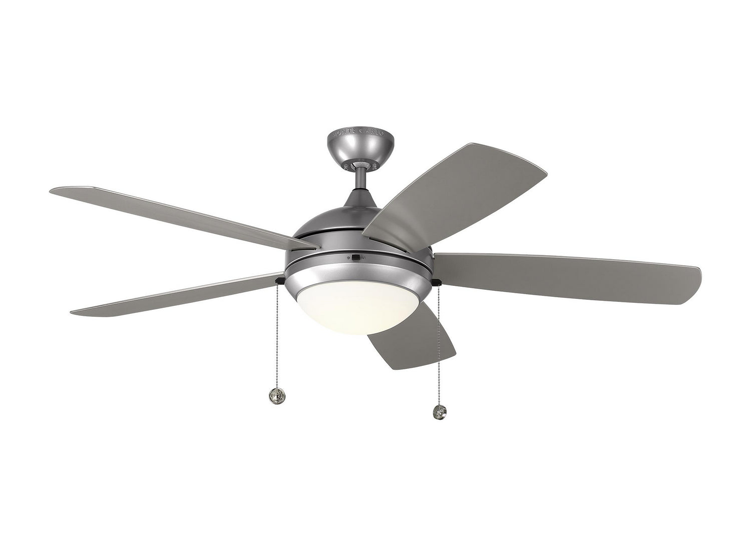 "Generation Lighting Canada. - 52"Ceiling Fan - Discus - Painted Brushed Steel- Union Lighting Luminaires Decor"